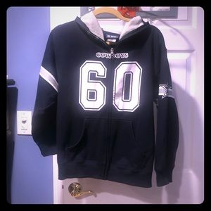 Cowboys masked hooded sweatshirt